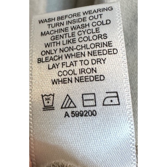 Logo By Lori Goldstein Tunic Top Bamboo 3/4 Sleeve Pockets Sz S lagenlook casual - Picture 6 of 7